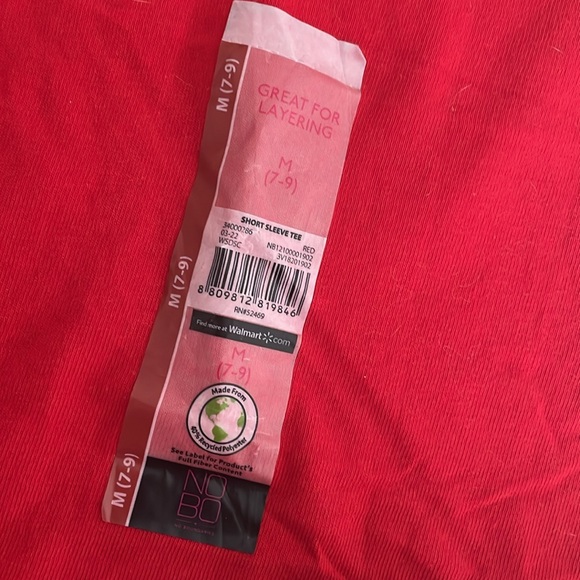 No Boundaries Red Short Sleeve tee- Juniors (M) 7/9 - Picture 4 of 9